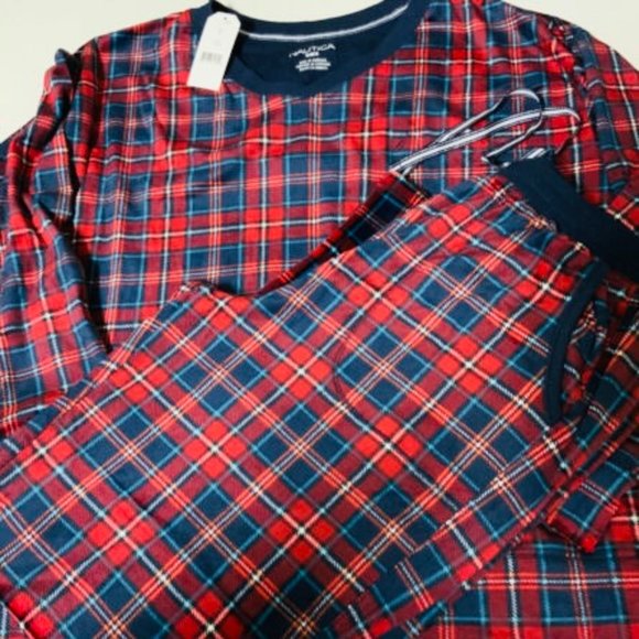 NAUTICA Women's 2 Piece Plaid Pajama Set Size 2X NWT - Picture 9 of 10